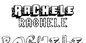 Coloriage Rachele