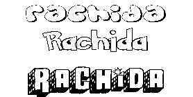 Coloriage Rachida