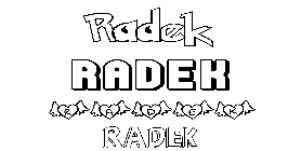 Coloriage Radek