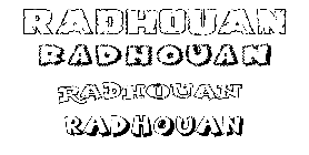 Coloriage Radhouan