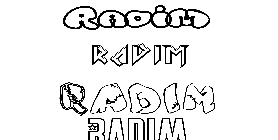 Coloriage Radim