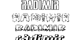 Coloriage Radimir