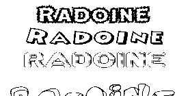 Coloriage Radoine