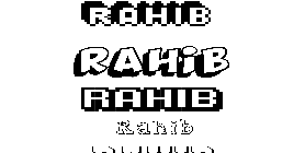 Coloriage Rahib