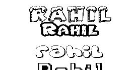 Coloriage Rahil