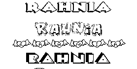 Coloriage Rahnia