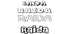 Coloriage Raida