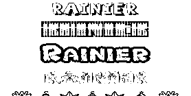 Coloriage Rainier