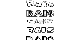 Coloriage Rais