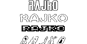 Coloriage Rajko