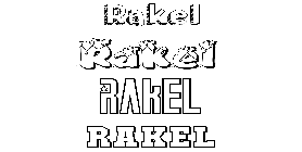 Coloriage Rakel