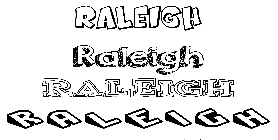 Coloriage Raleigh
