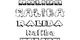 Coloriage Raliba