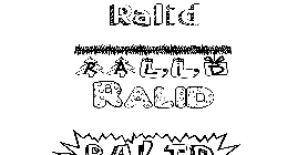 Coloriage Ralid