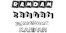 Coloriage Ramdam