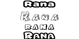 Coloriage Rana