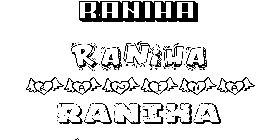 Coloriage Raniha