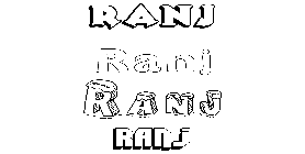 Coloriage Ranj