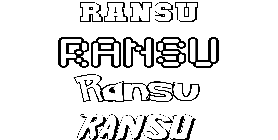 Coloriage Ransu