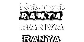 Coloriage Ranya