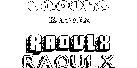 Coloriage Raoulx