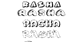 Coloriage Rasha