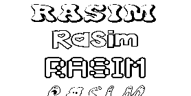 Coloriage Rasim