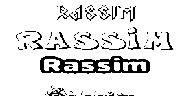 Coloriage Rassim