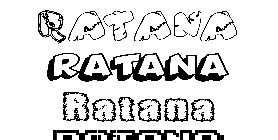 Coloriage Ratana