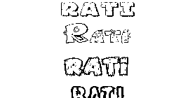 Coloriage Rati