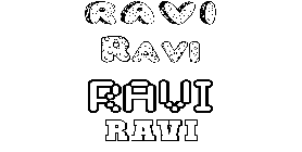 Coloriage Ravi