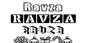 Coloriage Ravza