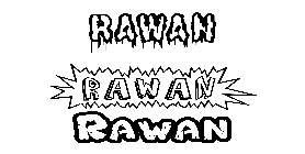 Coloriage Rawan