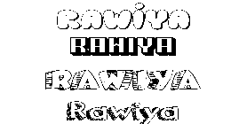 Coloriage Rawiya