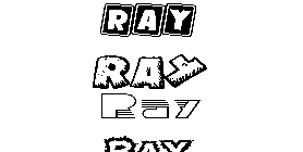 Coloriage Ray
