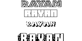 Coloriage Rayan