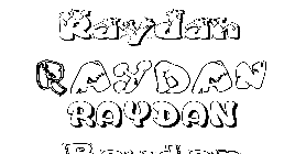 Coloriage Raydan