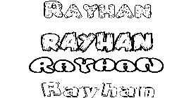 Coloriage Rayhan
