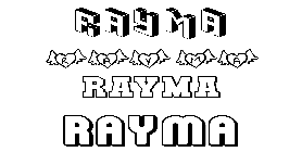 Coloriage Rayma