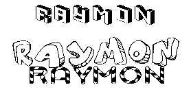 Coloriage Raymon