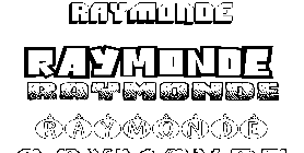 Coloriage Raymonde