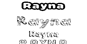 Coloriage Rayna