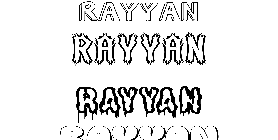 Coloriage Rayyan
