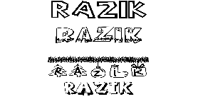 Coloriage Razik