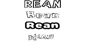 Coloriage Rean