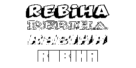 Coloriage Rebiha