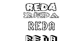 Coloriage Reda