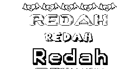 Coloriage Redah