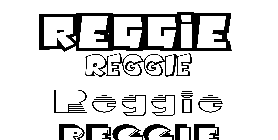 Coloriage Reggie
