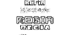 Coloriage Regia